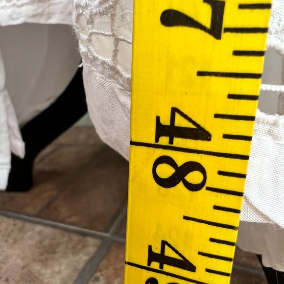 ๐HiBi Lace Work Beautiful Embroidered Maxi Sleeveless Dress - Picture 9 of 15